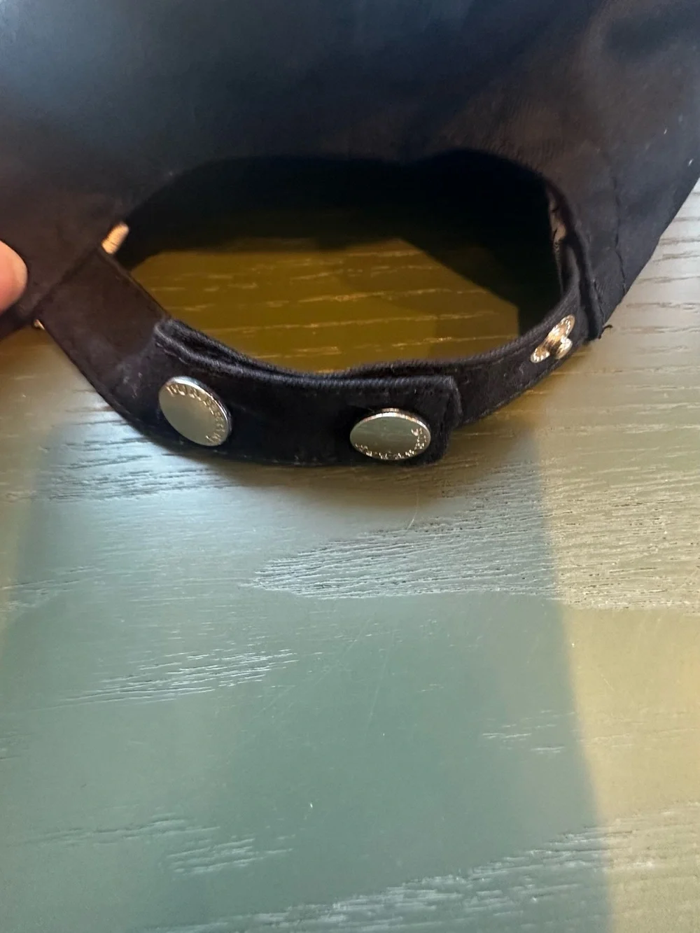 Burberry black cap